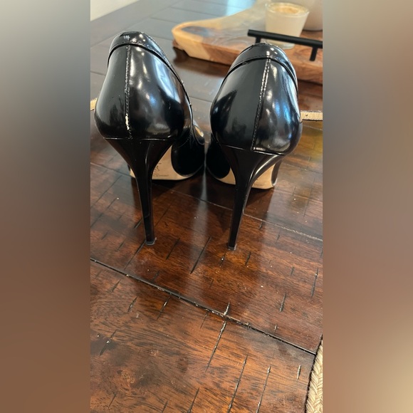 Jimmy Choo Black Patent Leather Heels - Picture 4 of 5